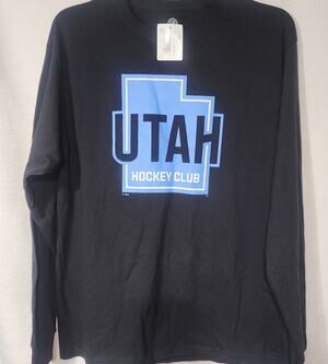 Utah hockey team long sleeve shirt men's large